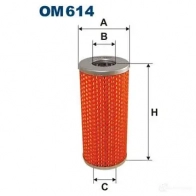 Масляный фильтр FILTRON om614 35RH 3T 5904608006141 2103068 - Изображение 6