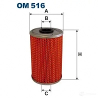 Масляный фильтр FILTRON 2103047 om516 5904608005168 W FSFG - Изображение 6