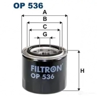 Масляный фильтр FILTRON 5904608005366 op536 2103100 SE3 W4