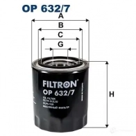 Масляный фильтр FILTRON 6ZJD EPE 5904608086327 2103246 op6327