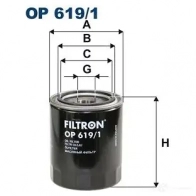 Масляный фильтр FILTRON 5904608016195 op6191 FF8RS 9 2103218