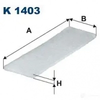 Салонный фильтр FILTRON J 3814ZO 1222041539 k1403 5904608804037