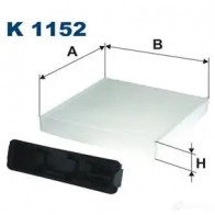 Салонный фильтр FILTRON k1152 2102622 V1WJA 6 5904608801524 - Изображение 6