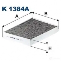Салонный фильтр FILTRON U 7T8HX k1384a 5904608903846 2102866 - Изображение 6