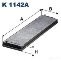 Салонный фильтр FILTRON 1437402180 CO26AJ R k1142a