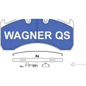 Тормозные колодки, дисковые, комплект Wagner 29177 3419463 291 69 2916904950