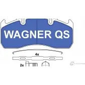 Тормозные колодки, дисковые, комплект Wagner 29203 2917304950 3419464 2917 3