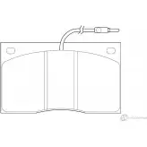 Тормозные колодки, дисковые, комплект Wagner WBP20380A 5B9AN35 3419510 0L4OM1 9