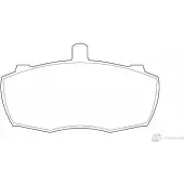 Тормозные колодки, дисковые, комплект Wagner 3419557 DO85TG WBP20904A VX4 1QV