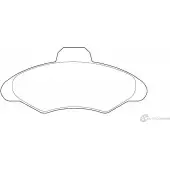 Тормозные колодки, дисковые, комплект Wagner 3419612 DEMCA3 WBP21171A E 5L5GP
