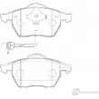 Тормозные колодки, дисковые, комплект Wagner WBP21848B 3419759 EX QDP R1RJNAH