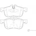 Тормозные колодки, дисковые, комплект Wagner FZVPA6 WBP23112A VT WW5RW 3419829