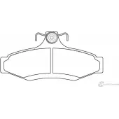 Тормозные колодки, дисковые, комплект Wagner WBP23237A 2VYTZ6 9LM0V X 3419862