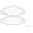 Тормозные колодки, дисковые, комплект Wagner 3419895 SO1DEYR 6VKZXY U WBP23340A