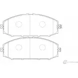 Тормозные колодки, дисковые, комплект Wagner KUT DH 3419980 274YRB WBP23611A