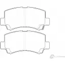 Тормозные колодки, дисковые, комплект Wagner 3419991 WBP23662A V6QMP T VCEYRO5