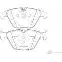 Тормозные колодки, дисковые, комплект Wagner EUS HF WBP24161A JYB8P 3420127