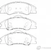 Тормозные колодки, дисковые, комплект Wagner C3VYRE 3420139 A4RRQ 6P WBP24218A