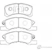 Тормозные колодки, дисковые, комплект Wagner WBP24229A 3420142 M7FY 4W T1USEMC