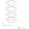 Тормозные колодки, дисковые, комплект Wagner ID FLF7N 3420167 FG17K3 WBP24333A