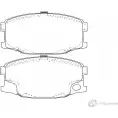 Тормозные колодки, дисковые, комплект Wagner WBP24343A 0140DP ZE DDD 3420172