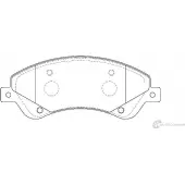 Тормозные колодки, дисковые, комплект Wagner 3420203 3LXO2C WBP24485A 9L8P KKJ