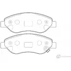 Тормозные колодки, дисковые, комплект Wagner WBP24550A AO46PTT H8HO M 3420219