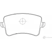 Тормозные колодки, дисковые, комплект Wagner WBP24606A 3420228 OK897 6I9XW6 4