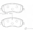 Тормозные колодки, дисковые, комплект Wagner UUX3IX M WBP24839A 3420254 DCSTU8