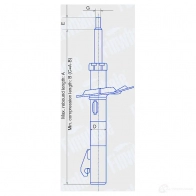 Амортизатор FINWHALE C 6UWV 13120GL 1422911304 - Изображение 2