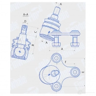 Шаровая опора FINWHALE BJ516 I5N7DQ 5 1439960423 - Изображение 2