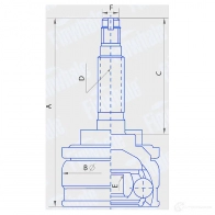 Шрус граната FINWHALE FJ213 4041715702137 94 LRLH 1423660037 - Изображение 2
