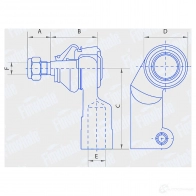 Рулевой наконечник FINWHALE DY3O Y3 1423660041 4041715704025 FJ402 - Изображение 2