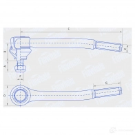 Рулевой наконечник FINWHALE FJ413 1423660046 4041715704131 HUZU VA - Изображение 2