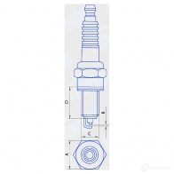 Свеча зажигания FINWHALE FSI110 NN MAPGM 1439757919 - Изображение 2