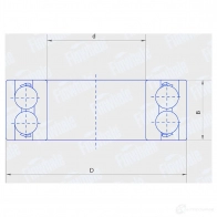 Подшипник ступицы колеса FINWHALE HB751 AP3YM X8 1439960263 - Изображение 2
