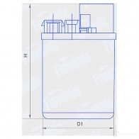 Топливный фильтр FINWHALE 3922290 PF732 5N 8WNC - Изображение 2