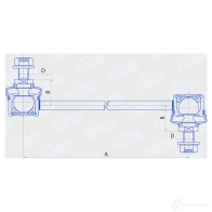 Стабилизатор FINWHALE T8O 82 SL603 1439960315 - Изображение 2