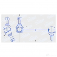 Стабилизатор FINWHALE SL646 O3E DZM 1439960355 - Изображение 2