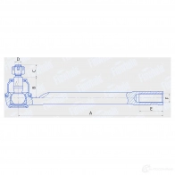 Рулевой наконечник FINWHALE TRE713 1439960295 4ZA PN - Изображение 2