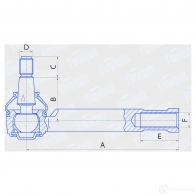 Рулевой наконечник FINWHALE TRE716 1439960298 GJX G28 - Изображение 2