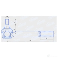 Рулевой наконечник FINWHALE 1439960307 TRE726 L 0OOQ - Изображение 2