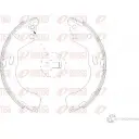 Тормозные колодки REMSA UGXX2 1465986 4210.00 ZCA42100 0