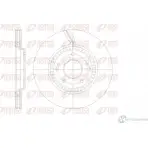 Тормозной диск REMSA J8U 45 62115.10 1437174912