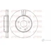 Тормозной диск REMSA DCA649510 6495.10 Mercedes C-Class (W202) 1 Седан 2.3 C 230 Kompressor (2024) 193 л.с. 1995 – 2000 BDM6314.2 0