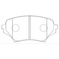 Тормозные колодки дисковые, комплект FIT FP1179 4335292 0 AIOP