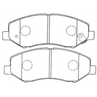 Тормозные колодки дисковые, комплект FIT FP2114 C YR3D0 4335571