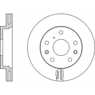 Тормозной диск FIT MBP L0 1275770619 FR0457V - Изображение 2