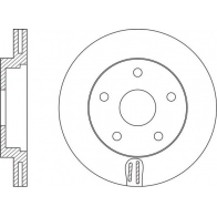 Тормозной диск FIT Nissan Teana GR7S0 G FR0672V