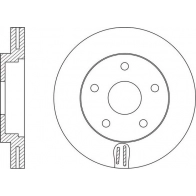 Тормозной диск FIT Nissan Presage LCH3S 2 FR0691V